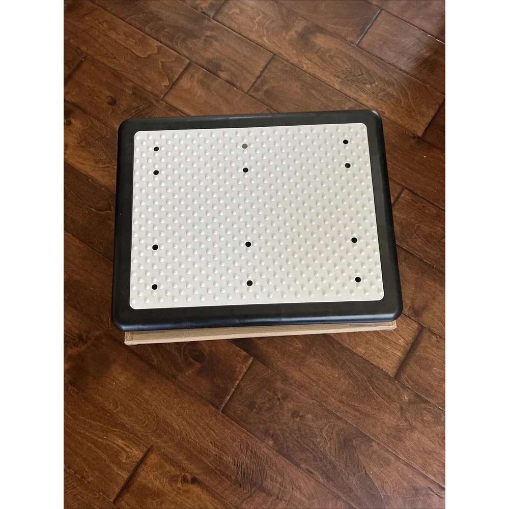 2 Indoor Outdoor Mobility Step Helper Holds 440 Lbs 3.5 Inches High Wide Platfor
